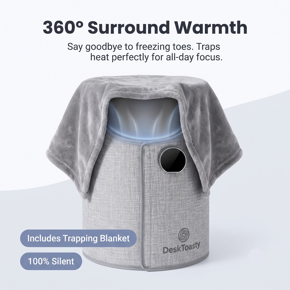 DeskToasty™ Foldable Under-Desk Heater