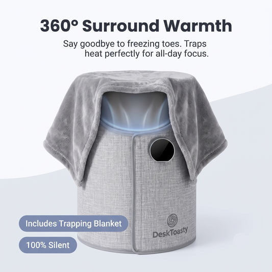 DeskToasty™ Foldable Under-Desk Heater